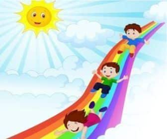 como se forma el arcoiris explicacion para niños